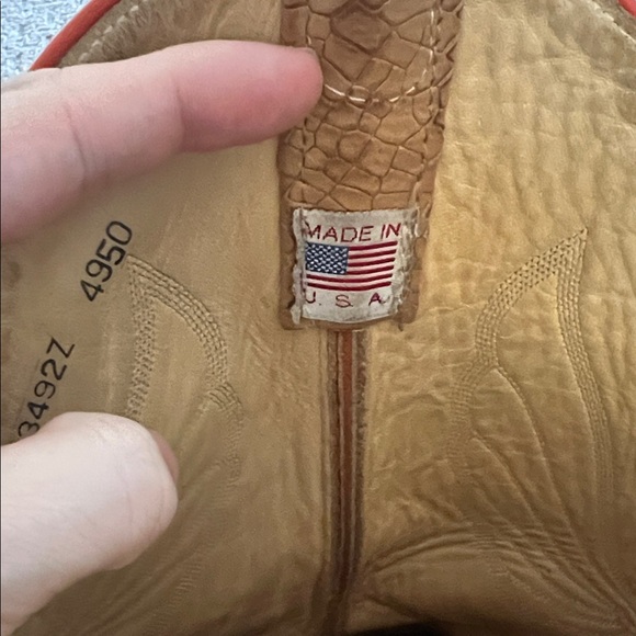 Anderson Bean Two-Tone Western Boots - Picture 6 of 6